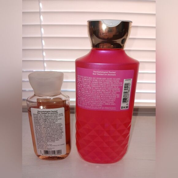 Bath & Body Works Bahamas Passionfruit & Banana Flower Shower Gel Set Lot Of 2 - Picture 3 of 10